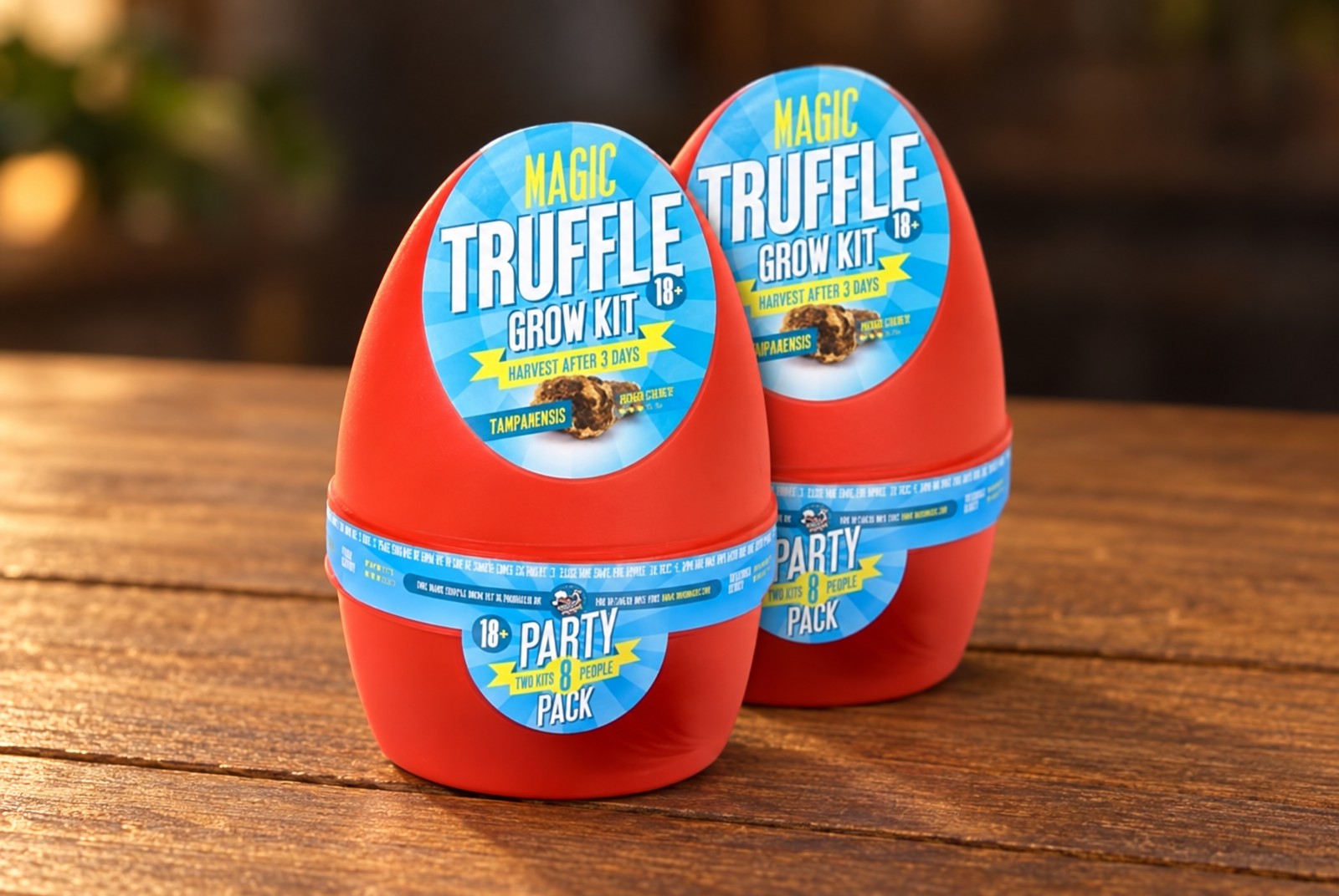 Growing truffles takes three months, mushrooms two weeks