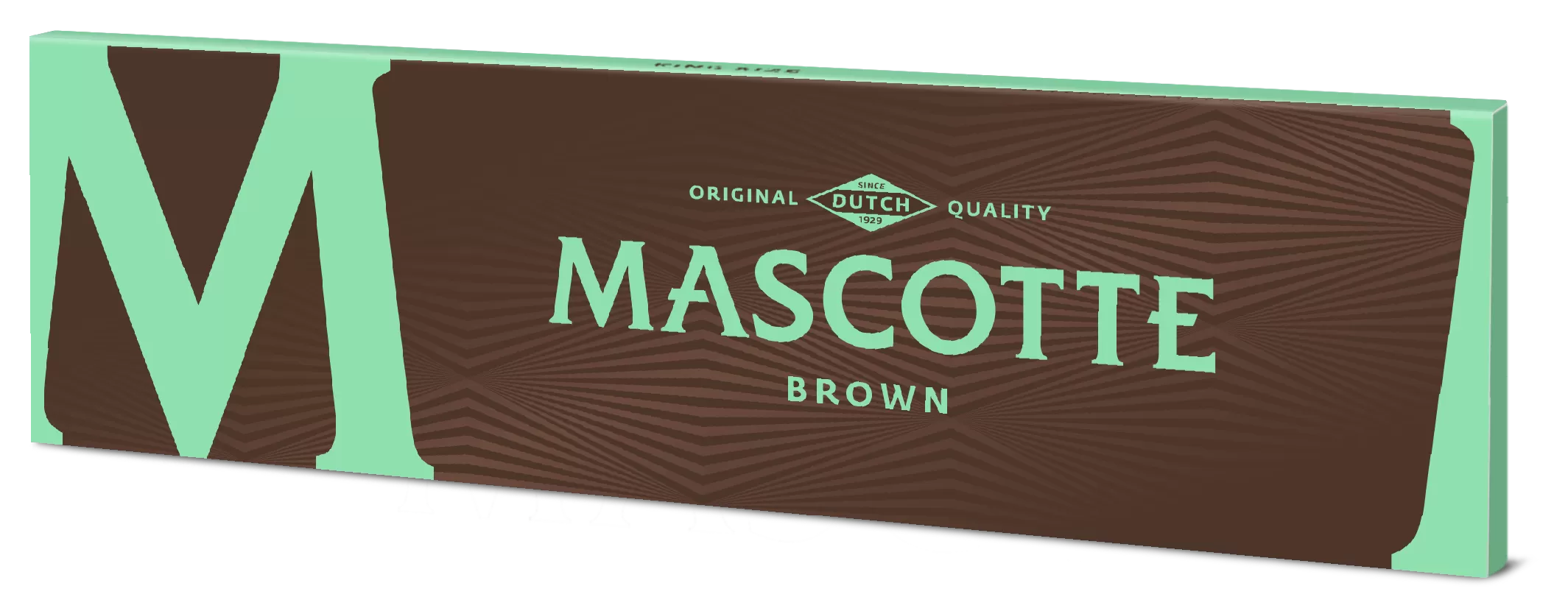 Mascotte Brown Slim Size Magnet longues feuille à rouler