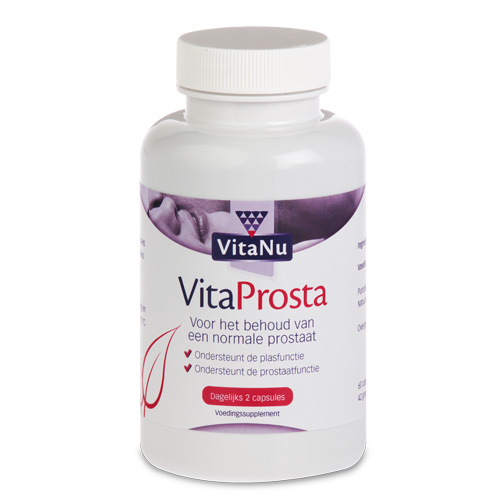 VitaProsta 60 softgels with pumpkin seed oil - VitaNu